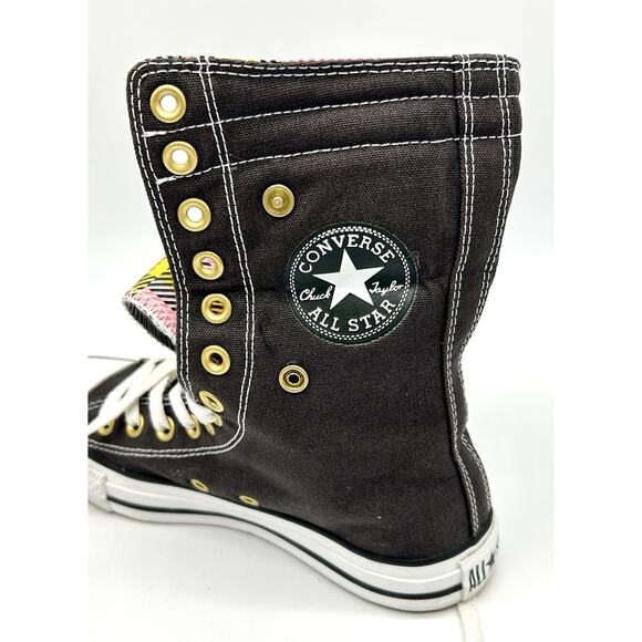 Converse Chuck Taylor All Star Women's 7.5 Layer Up Plaid Hi Top 517442 GUC - Picture 16 of 16